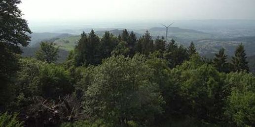 HD Live Webcam Freiburg - Schauinslandbahn Bergstation 1220m